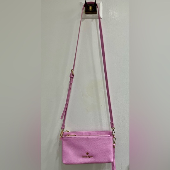 Nanette Lepore Pink-Lilac Crossbody Bag NWOT - Picture 2 of 10